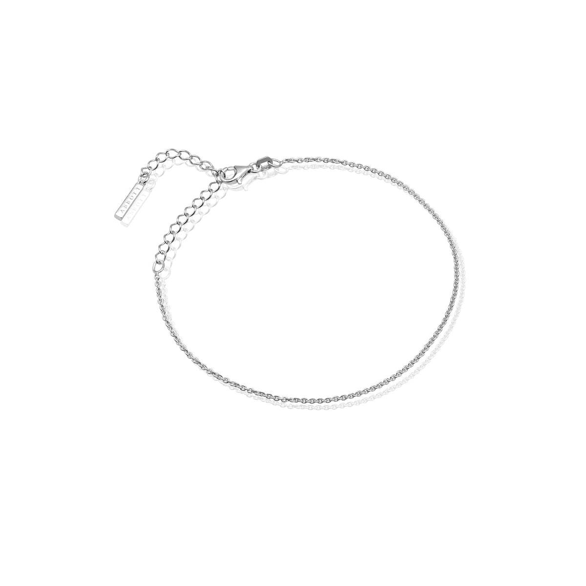 Stories Fine Chain Bracelet (Silver)