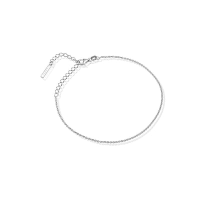 Stories Fine Chain Bracelet (Silver)