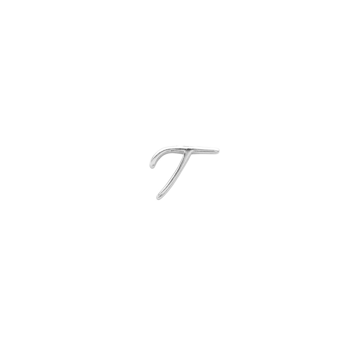 Made Mine Script Letter Bracelet (Silver) - TT