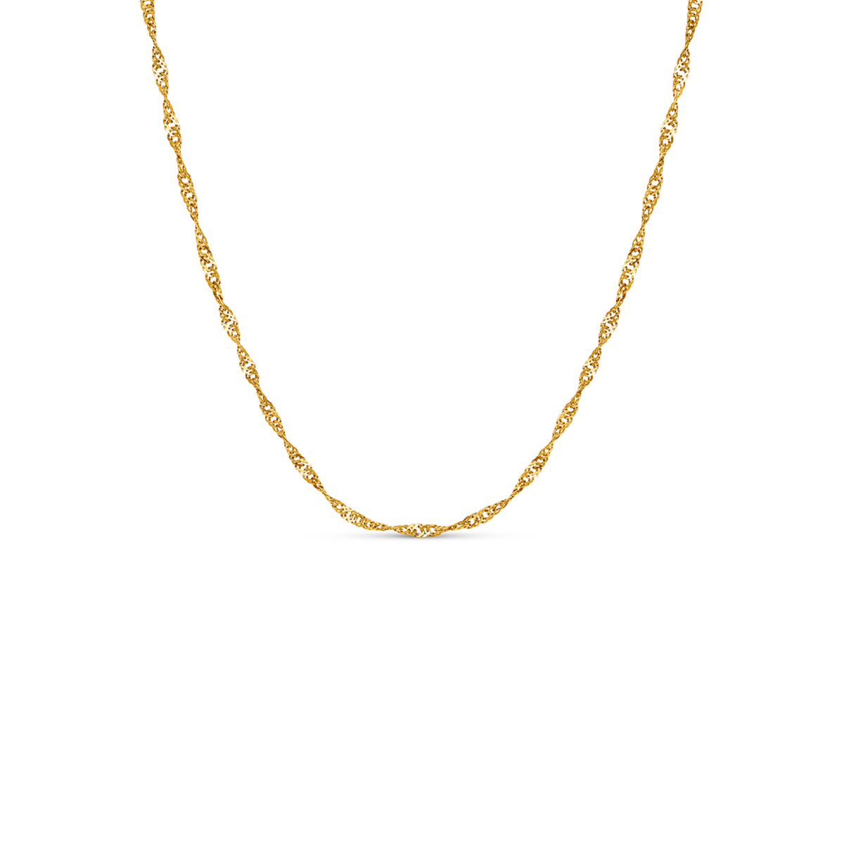 Pale Pink Opal Heart Necklace (Gold)