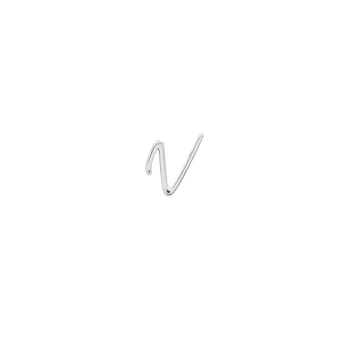 Made Mine Script Letter Bracelet (Silver) - TT