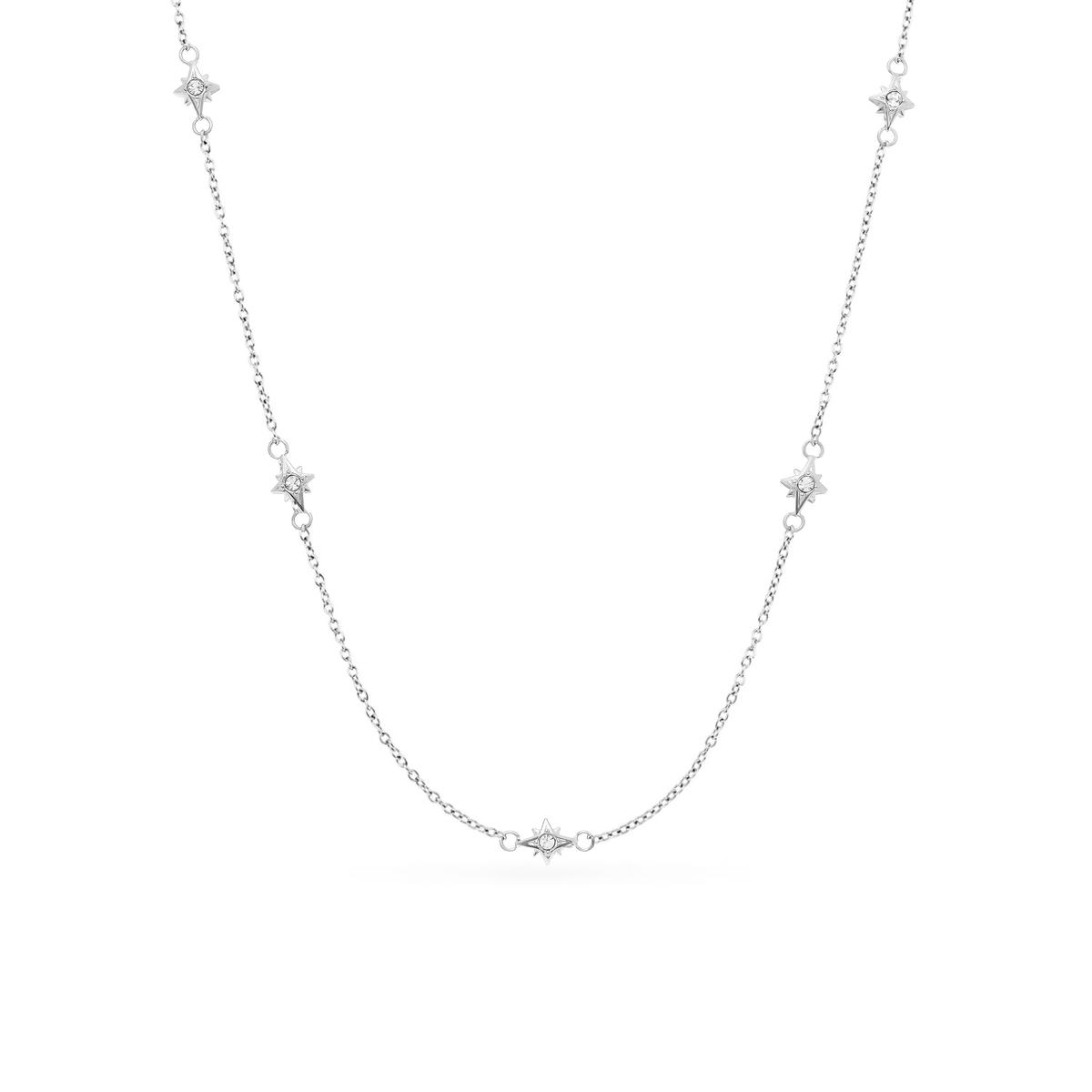 Padlock Necklace (Silver)