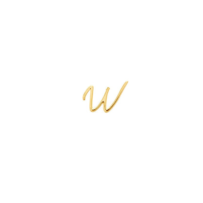 Made Mine Script Letter Bracelet (Gold) - JJ