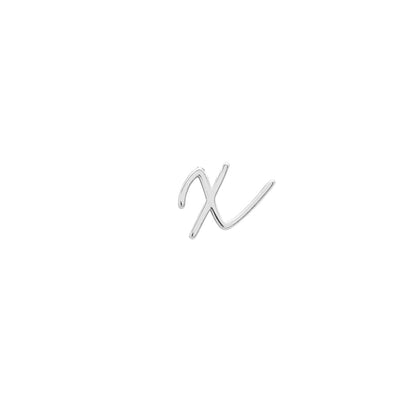Made Mine Script Letter Bracelet (Silver)