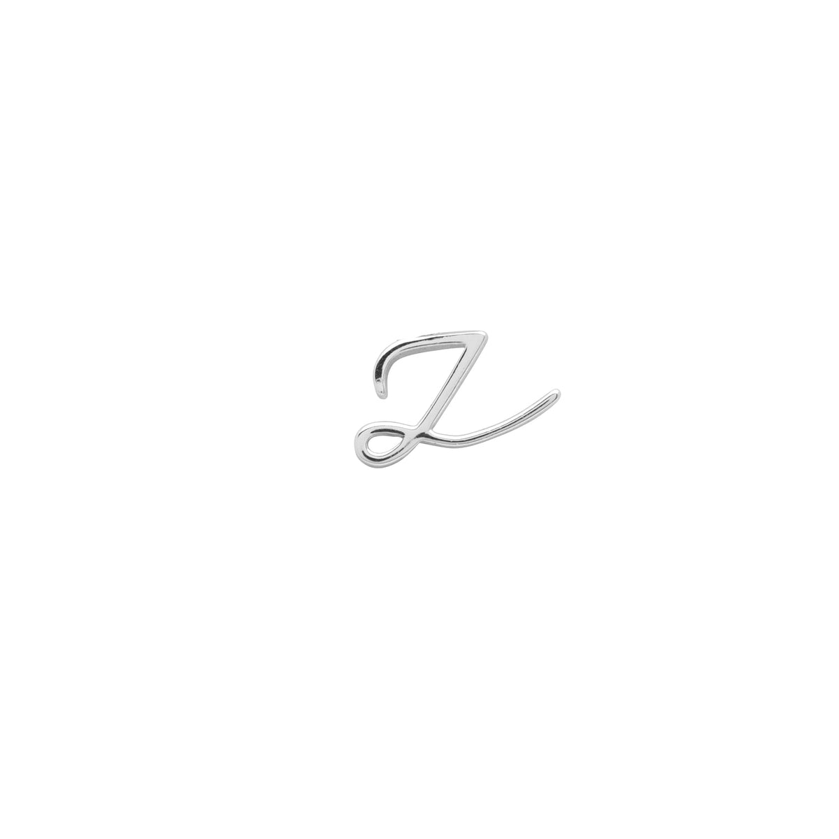 Made Mine Script Letter Bracelet (Silver) - TT
