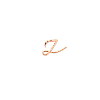 Made Mine Charms - Script Initial Charms (Rose Gold)