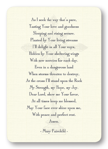A Graduate's Prayer Enclosure Cards