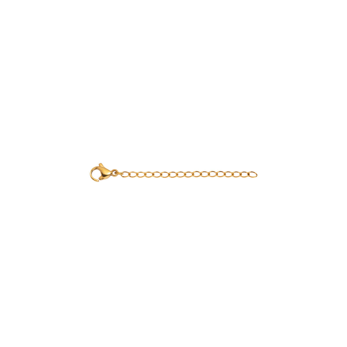 Sterling Silver Chain Extender (Gold).