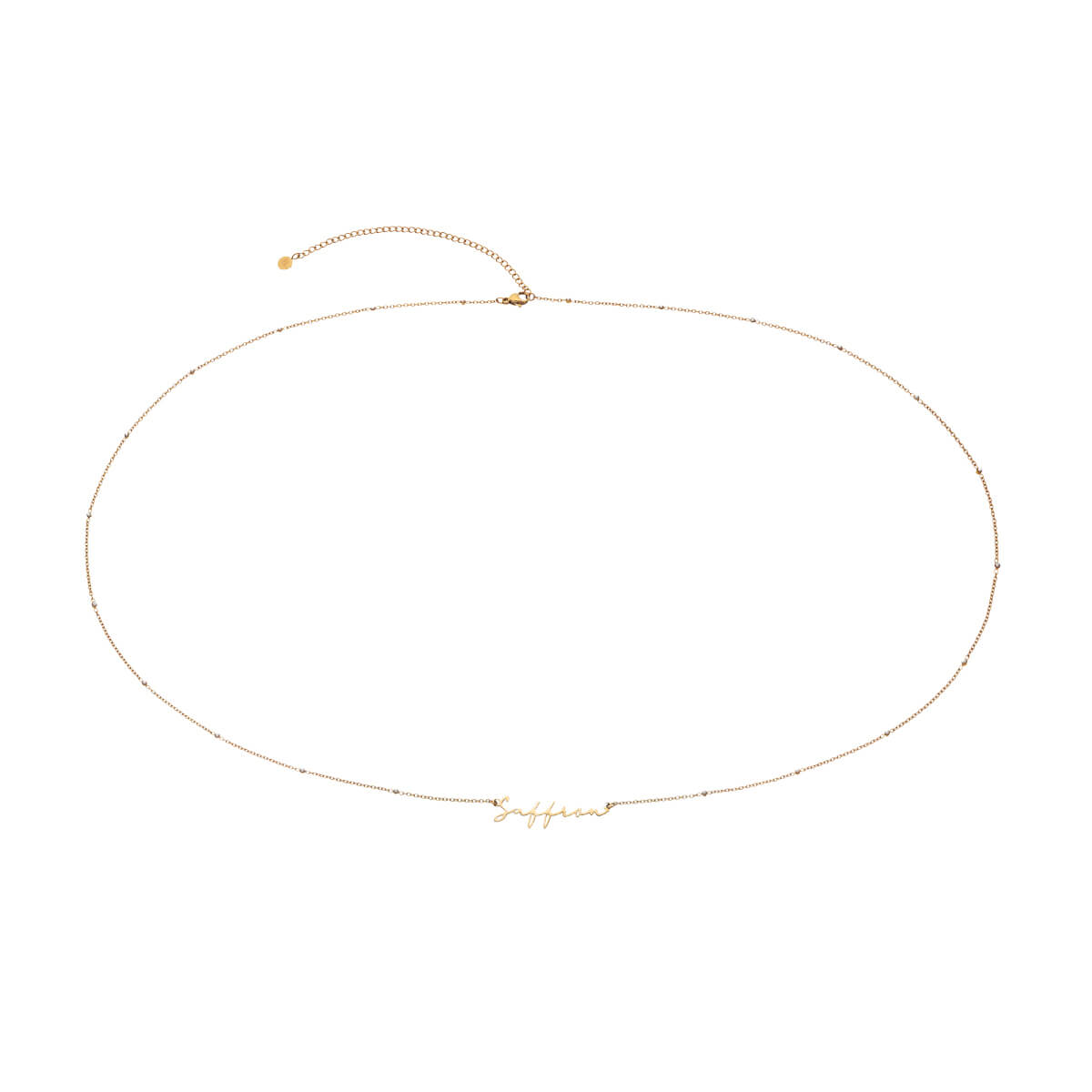 Crystal Custom Body Chain (Gold)