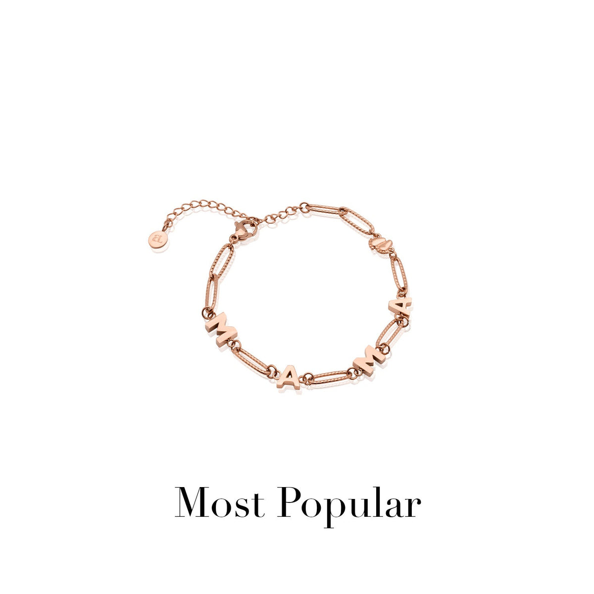 Made Mine Name Bracelet - Rose Gold