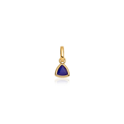 Droplet Birthstone Pendant (Gold)