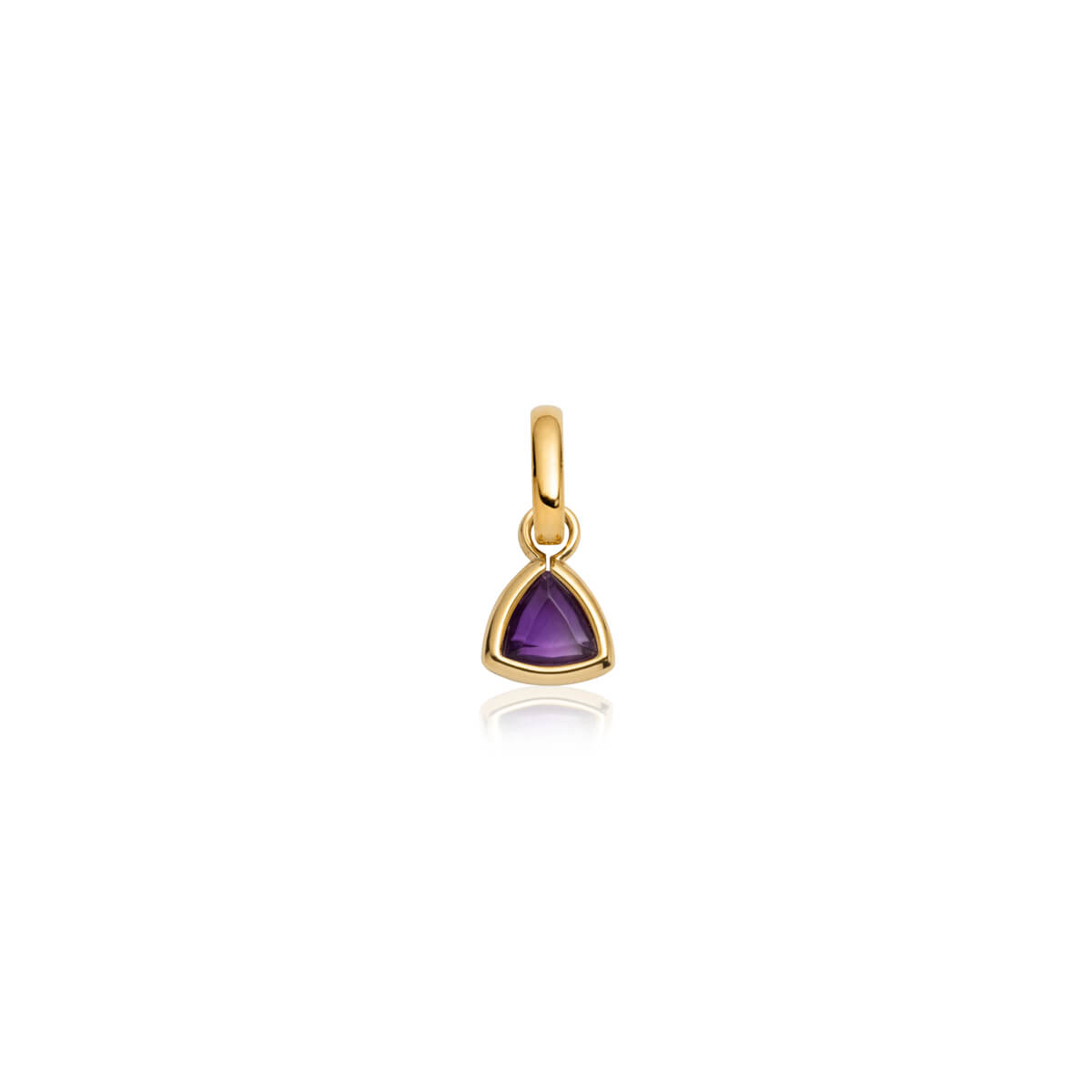 Droplet Birthstone Pendant (Gold)