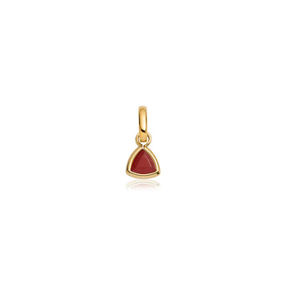 Droplet Birthstone Pendant (Gold)