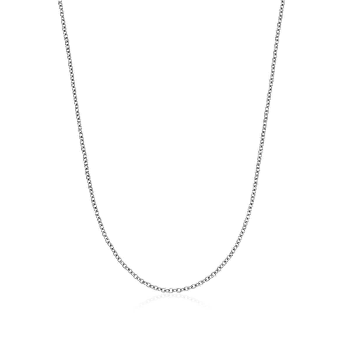 Fine Chain Necklace (Silver)