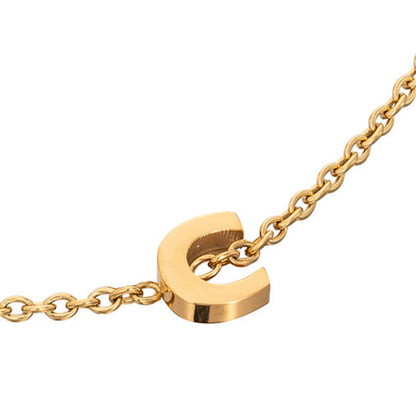 Initial Anklet (Gold)