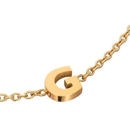 Initial Anklet (Gold)