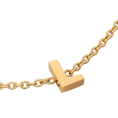 Initial Anklet (Gold)