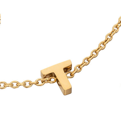 Initial Bracelet (Gold)