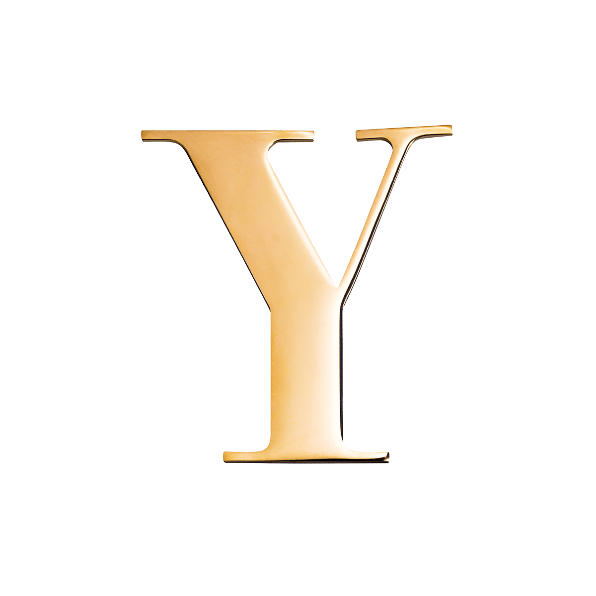 Jewellery Box Gold Small Metal Letter