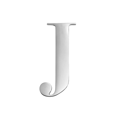Custom Figaro Icon - Initial (Silver)