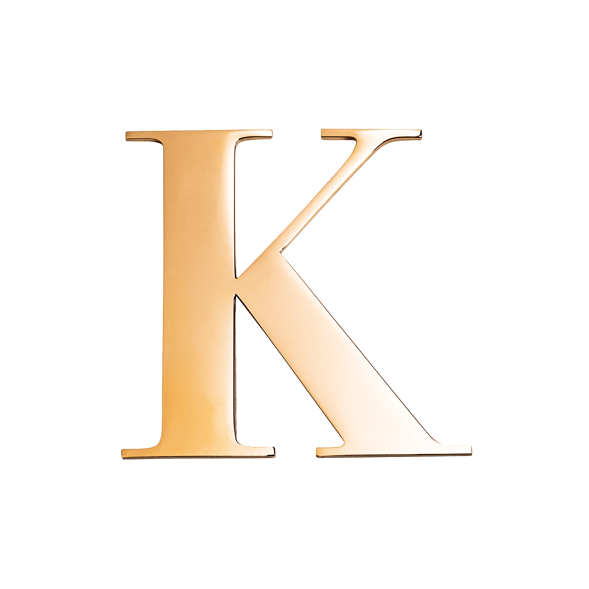 Custom Figaro Icon - Initial (Gold)
