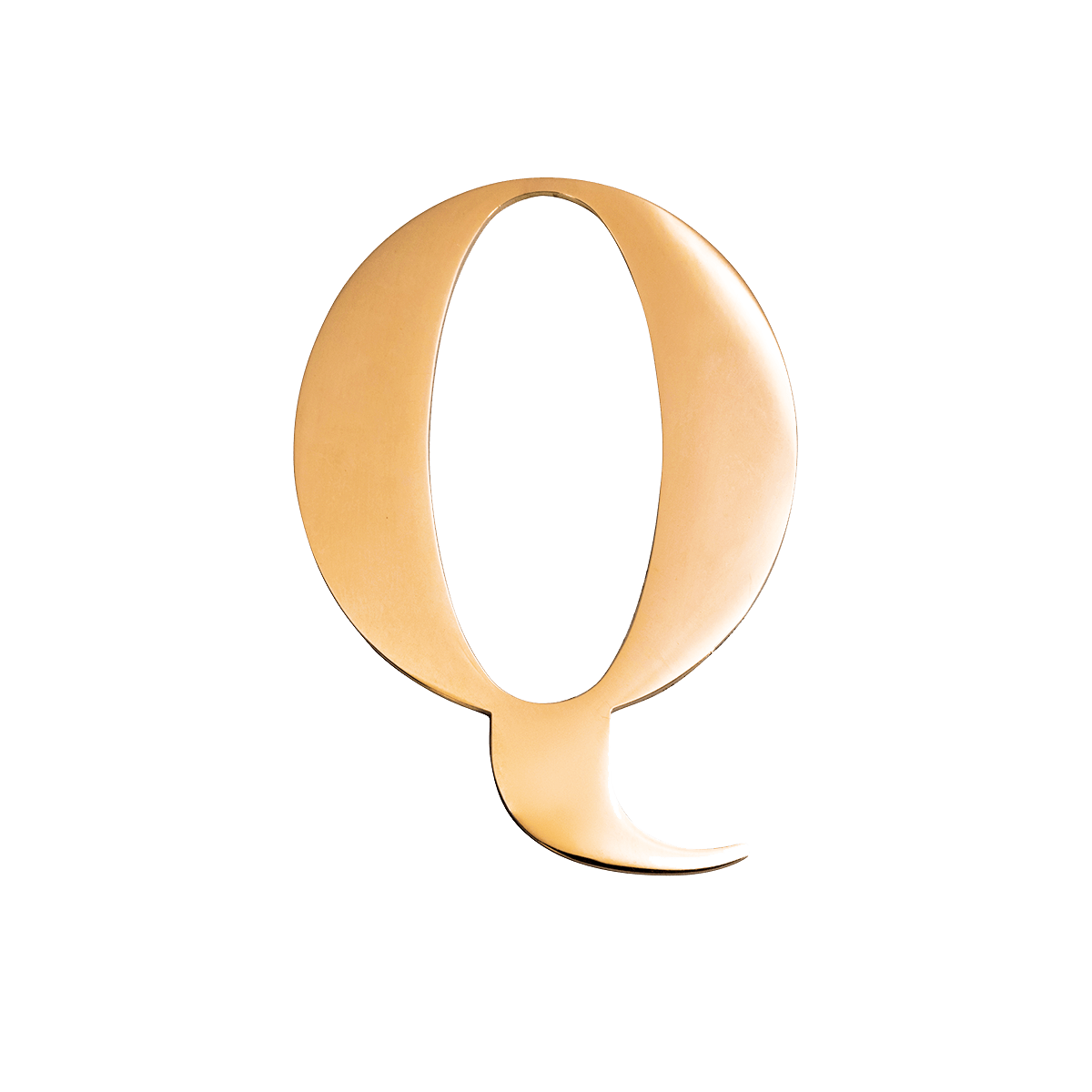 Large Metal Letters - Gold