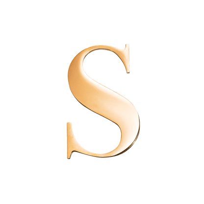 Custom Figaro Icon - Initial (Gold)