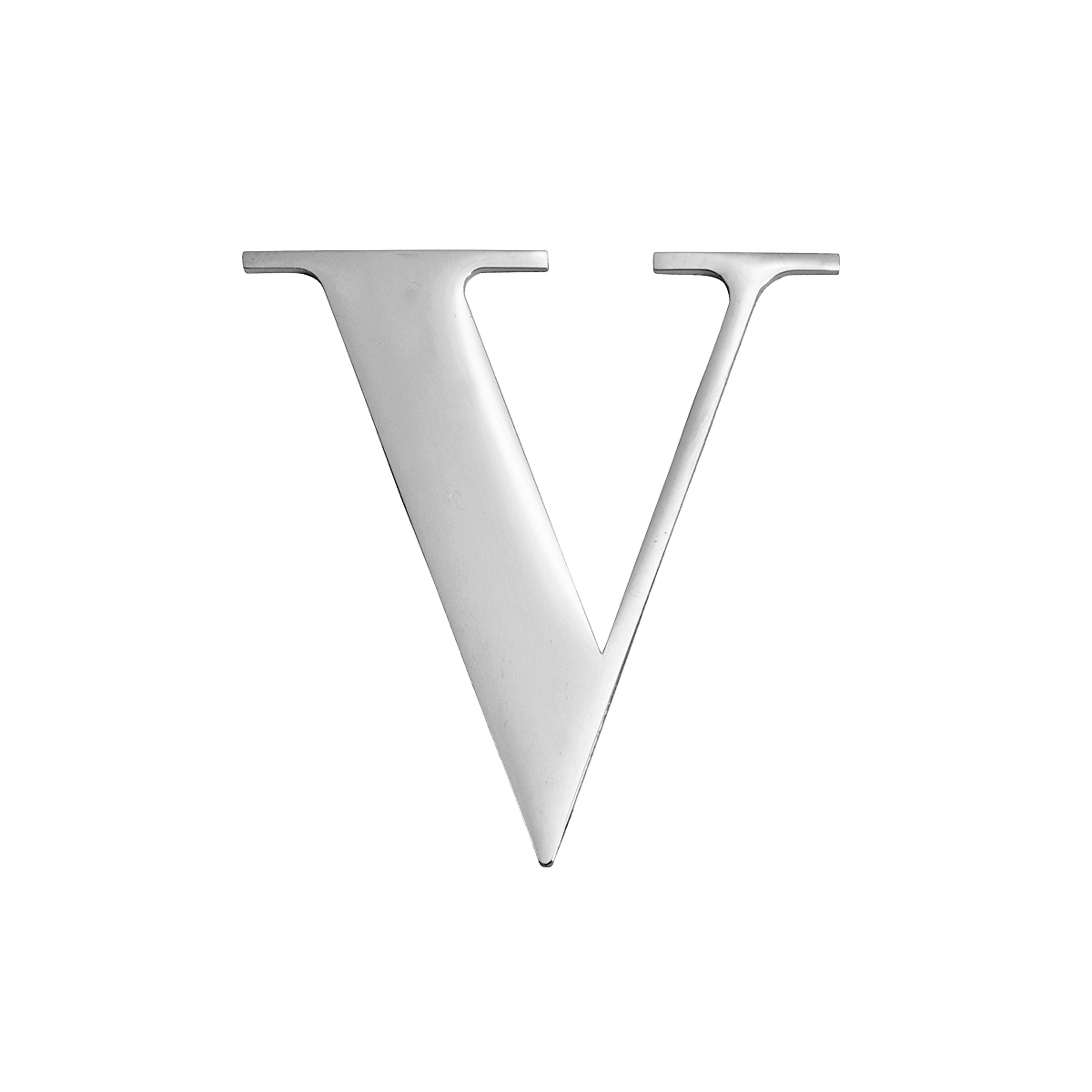 Custom Figaro Icon - Initial (Silver)