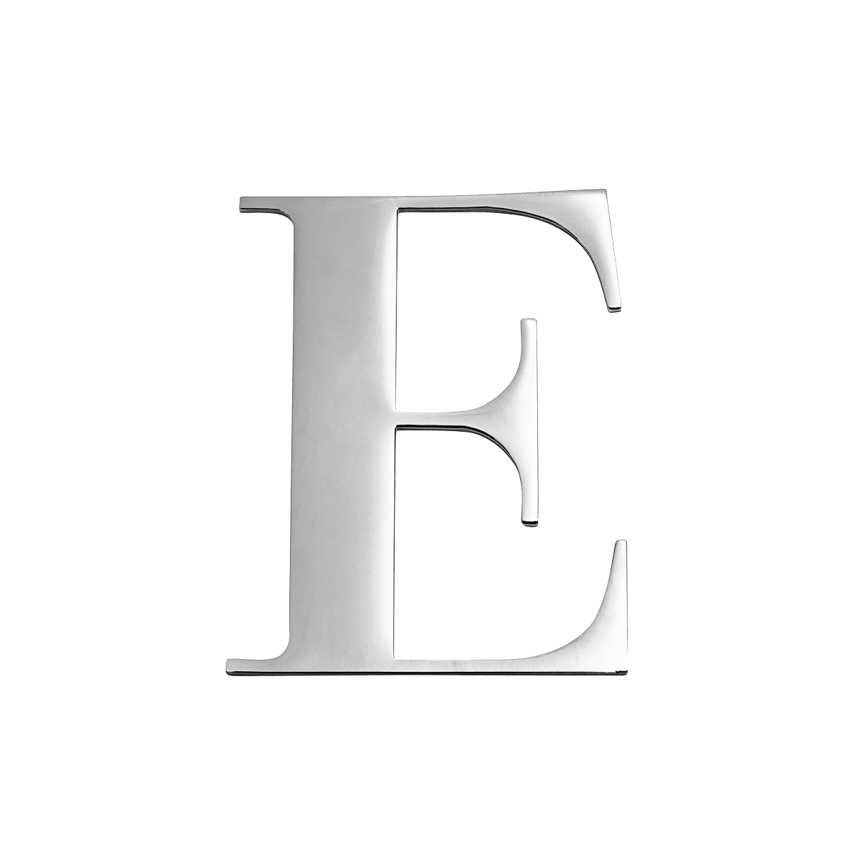 Large Metal Letters - Silver