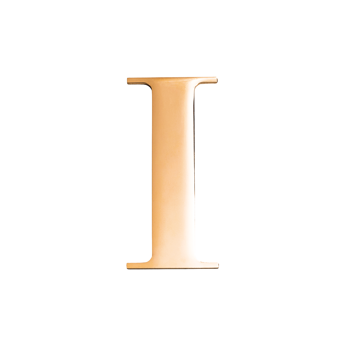 Large Metal Letters - Silver
