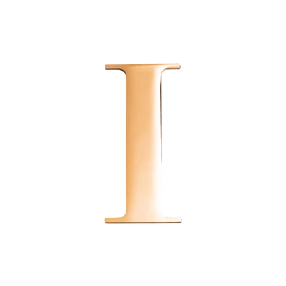 Large Metal Letters - Silver
