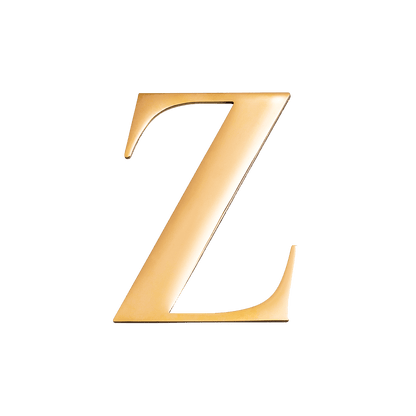 Large Metal Letters - Silver