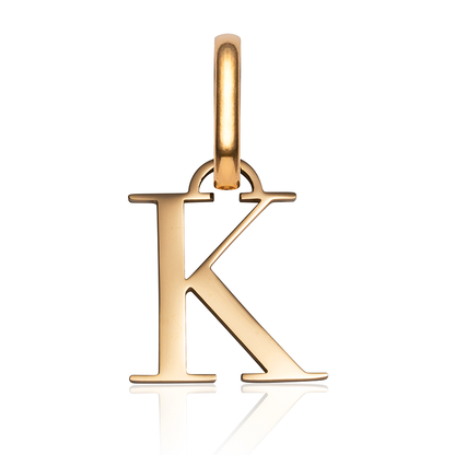 Letter Pendant (Gold)