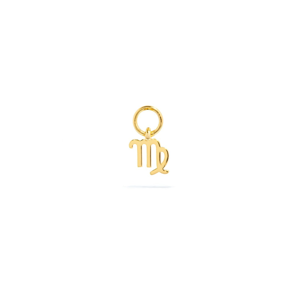 Stories Mini Zodiac Hoop Charm (Gold)