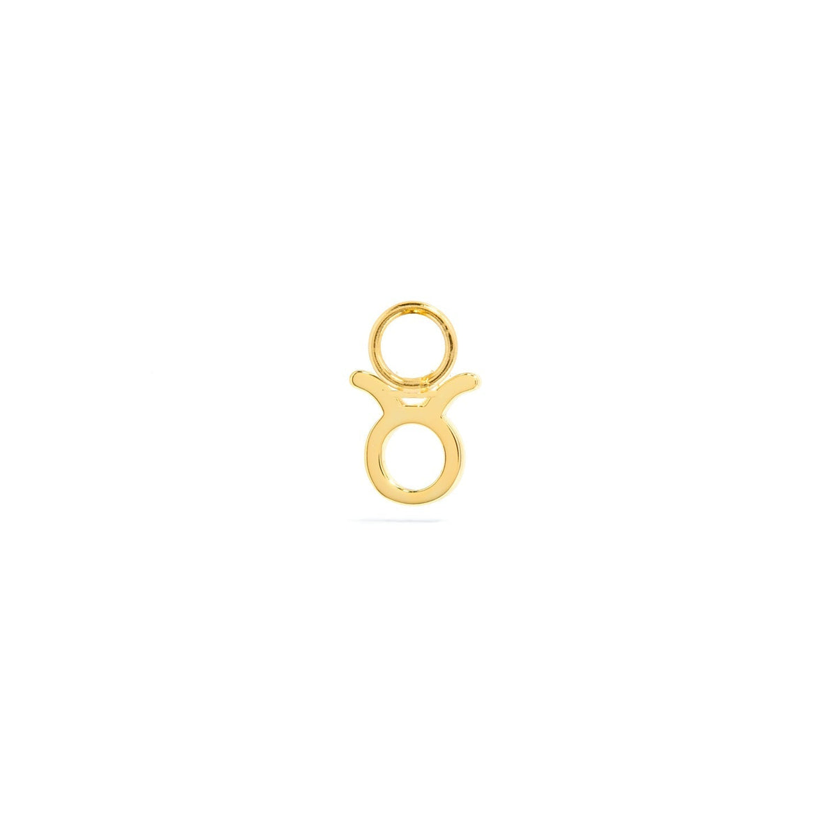 Stories Mini Zodiac Hoop Charm (Gold)