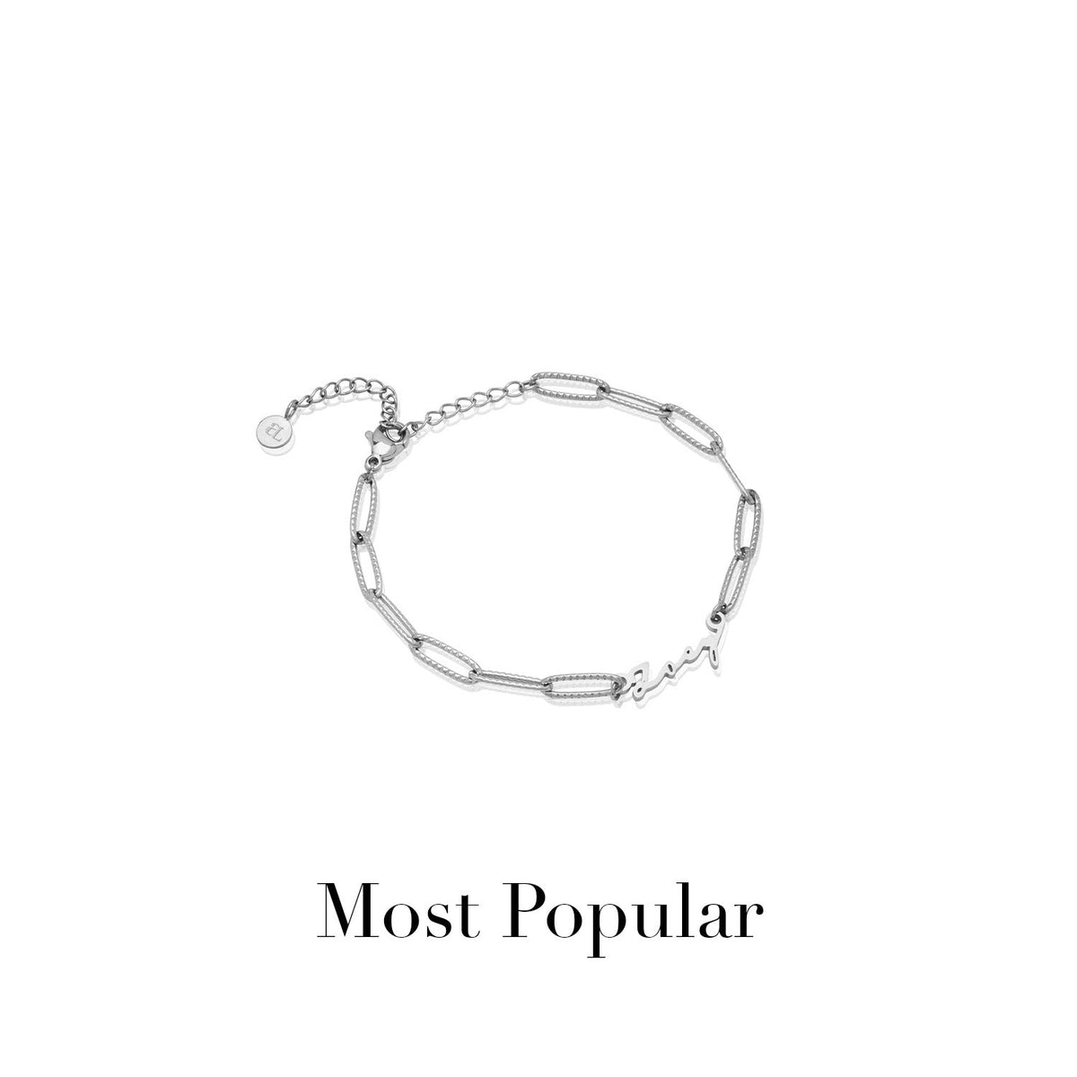 Signature Name Anklet (Silver)