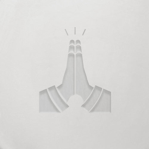 Stamped - Praying Hands Icon