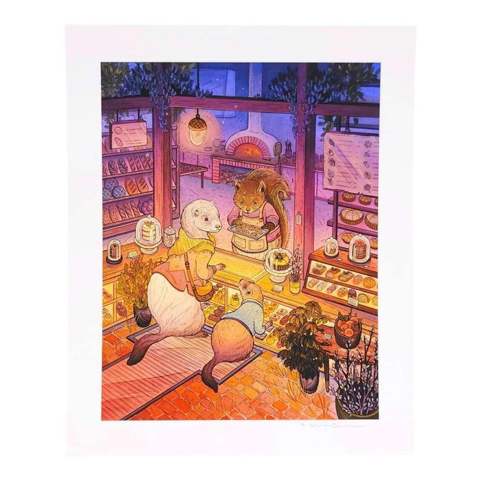 Art Print - 10x12in - Baker's Den by Nimasprout