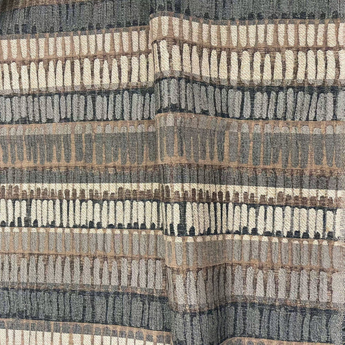 AUTUMN - GEOMETRIC PATTERN UPHOLSTERY FABRIC BY THE YARD