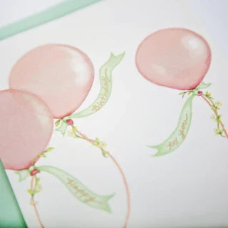 Balloons Birthday Greeting Card
