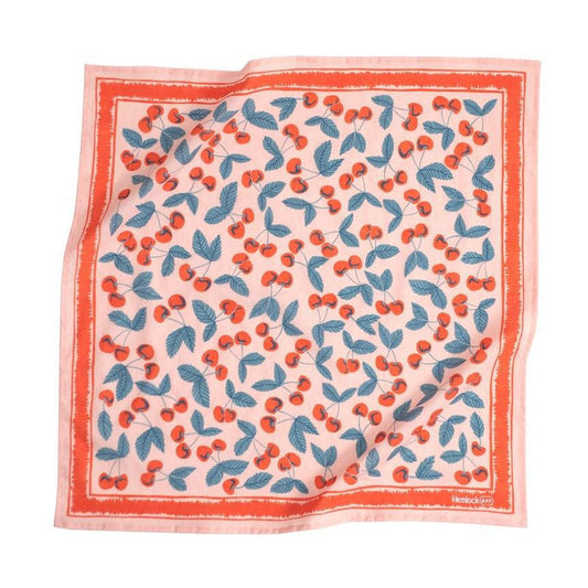 Bandana - Cherry (Pink) by Handker Bandanas