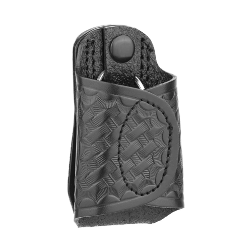 Basketweave Leather Silent Key Holder | DTY-4221