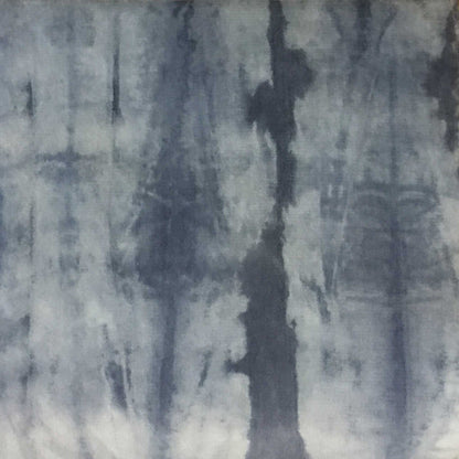 Groovy - Tie Dye Velvet Upholstery Fabric by the Yard - Available in 10 Colors - Indigo - Top Fabric - 3