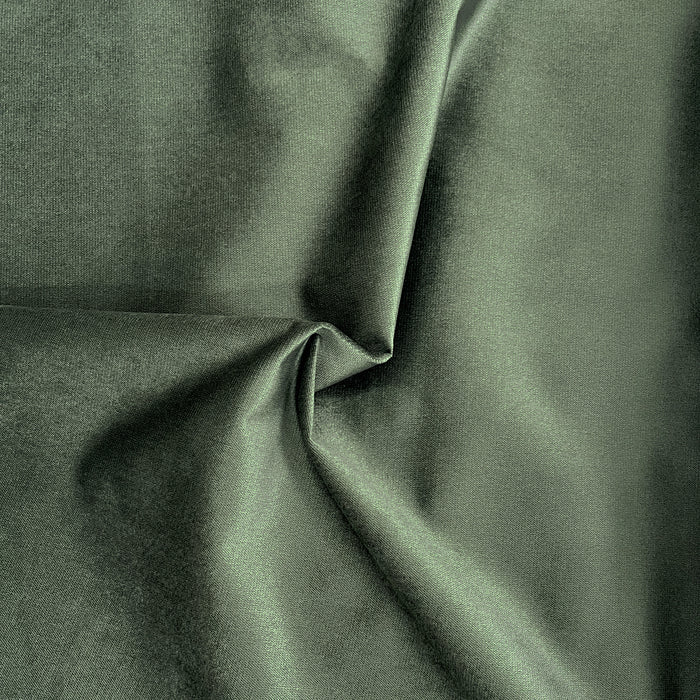 BELVEDERE - PREMIUM PLUSH SATEEN PLAIN VELVET UPHOLSTERY FABRIC