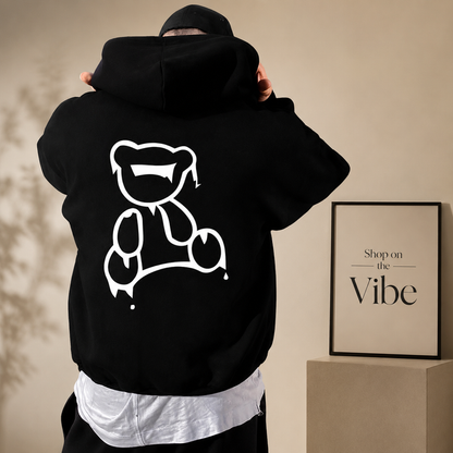 BLACK HOOD NEW BEAR AT BACK