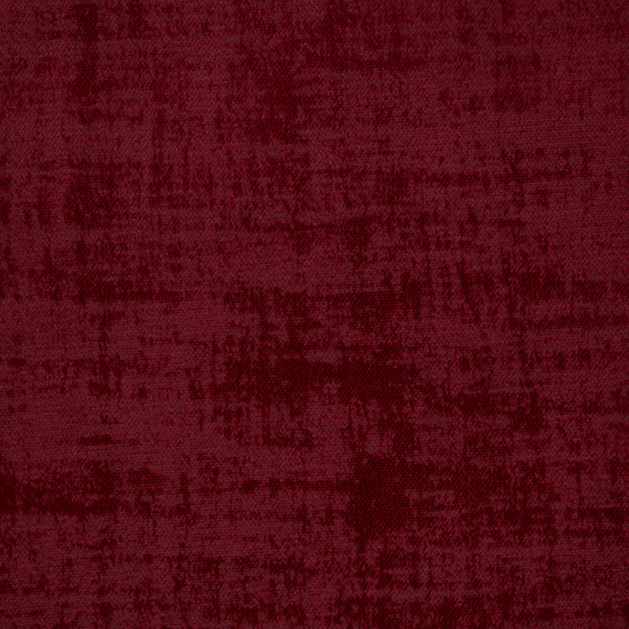 Solid velvet dark red color swatch with a textured pattern