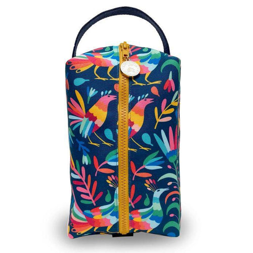 Box Zip - Dopp Kit (Otomi Indigo) by Lady Alamo