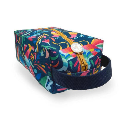 Box Zip - Dopp Kit (Otomi Indigo) by Lady Alamo