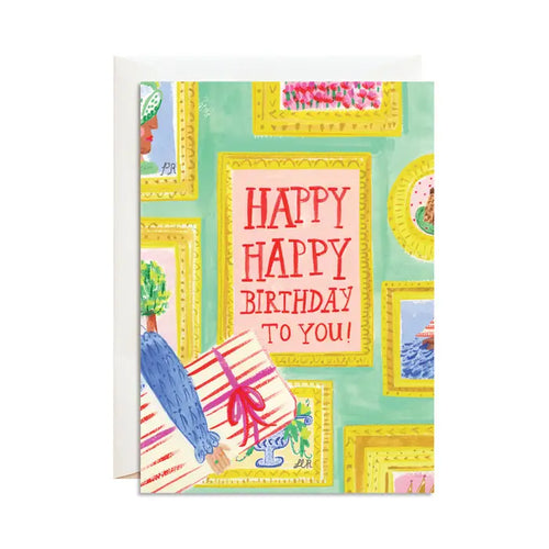 Cake at the MET Birthday Greeting Card