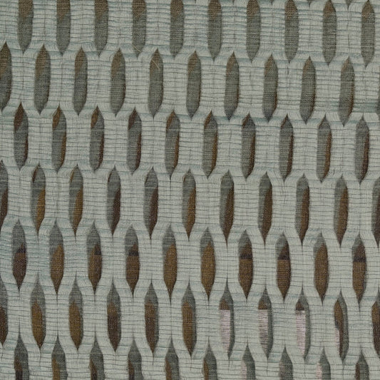 CARINA- 110" GEOMETRIC DRAPERY & WINDOW CURTAIN